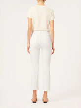 Load image into Gallery viewer, Mara Straight Mid Rise Jeans - White
