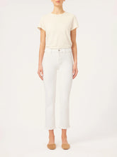 Load image into Gallery viewer, Mara Straight Mid Rise Jeans - White
