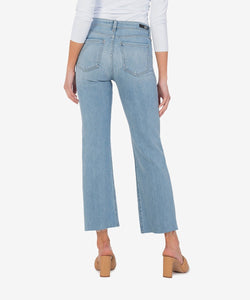 Kelsey High Rise Ankle Flare Jean